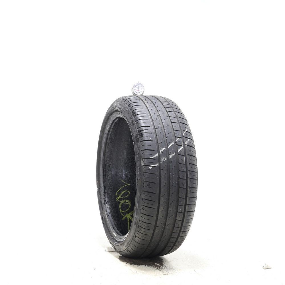 Set of (2) Used 225/40R18 Pirelli Cinturato P7 Run Flat 92Y - 7-7.5/32 - Image 1