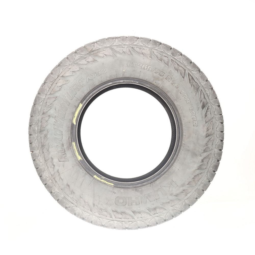 Used LT 265/75R16 Kumho Road Venture AT52 123/120R E - 8/32 - Image 3