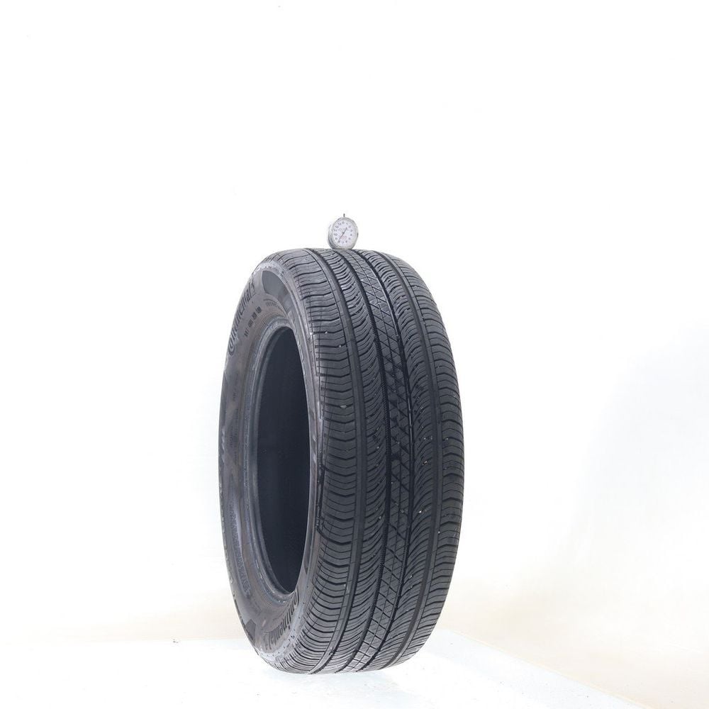 Set of (4) Used 215/55R16 Continental ProContact TX 97H - 8/32 - Image 1