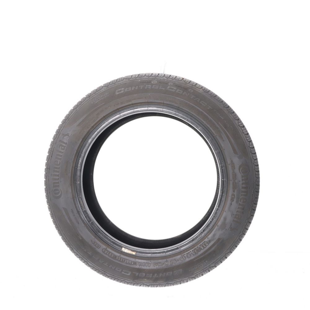 Used 215/55R16 Continental ControlContact Tour A/S Plus 97H - 7/32 - Image 3