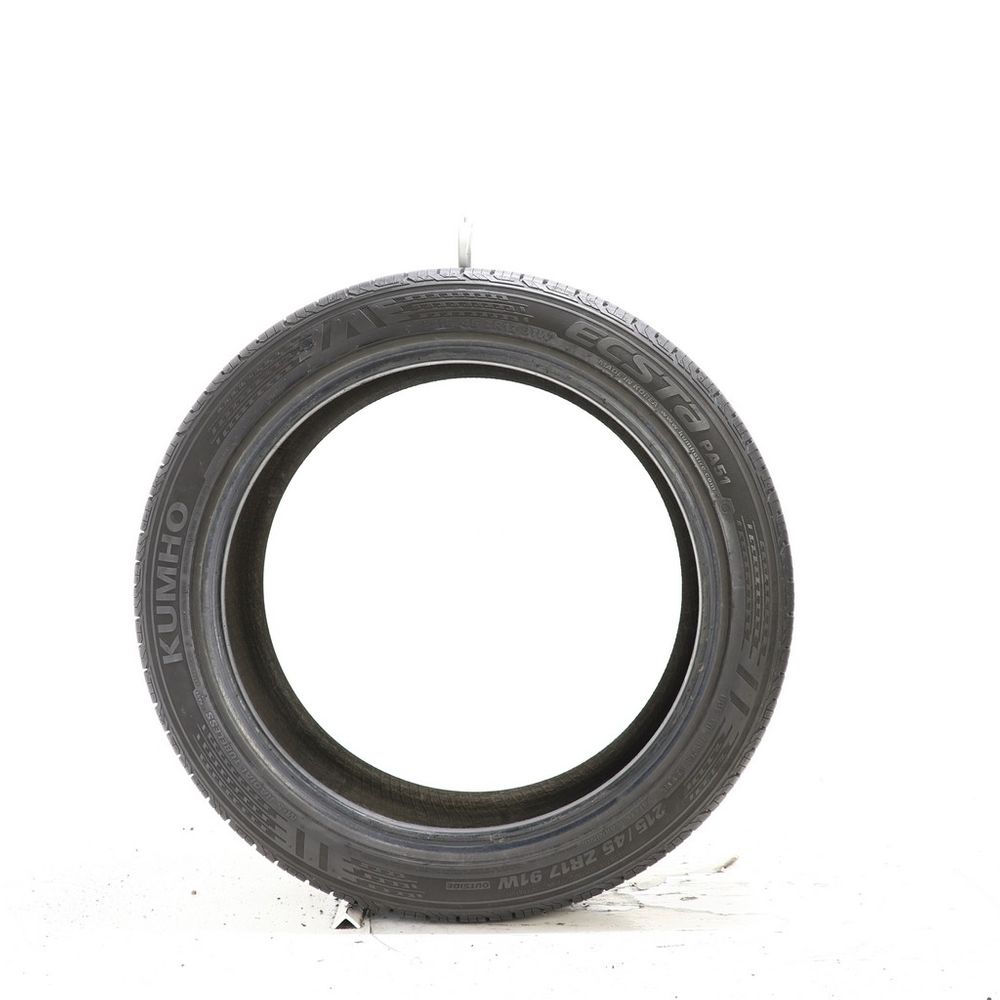 Set of (2) Used 215/45ZR17 Kumho Ecsta PA51 91W - 7-8.5/32 - Image 3