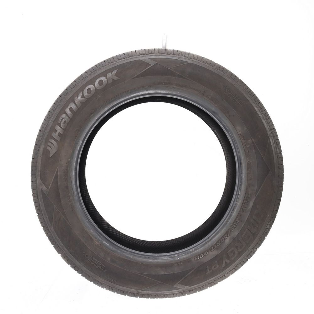 Set of (2) Used 225/60R17 Hankook Kinergy PT 99H - 9/32 - Image 3
