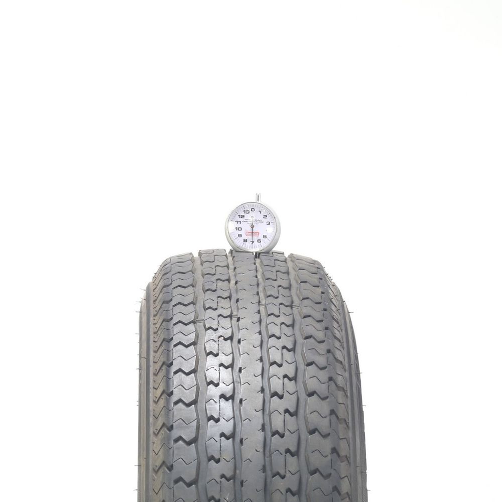 Set of (2) Used ST 205/75R14 Power King Towmax STR II 100/96L C - 7-8.5/32 - Image 2
