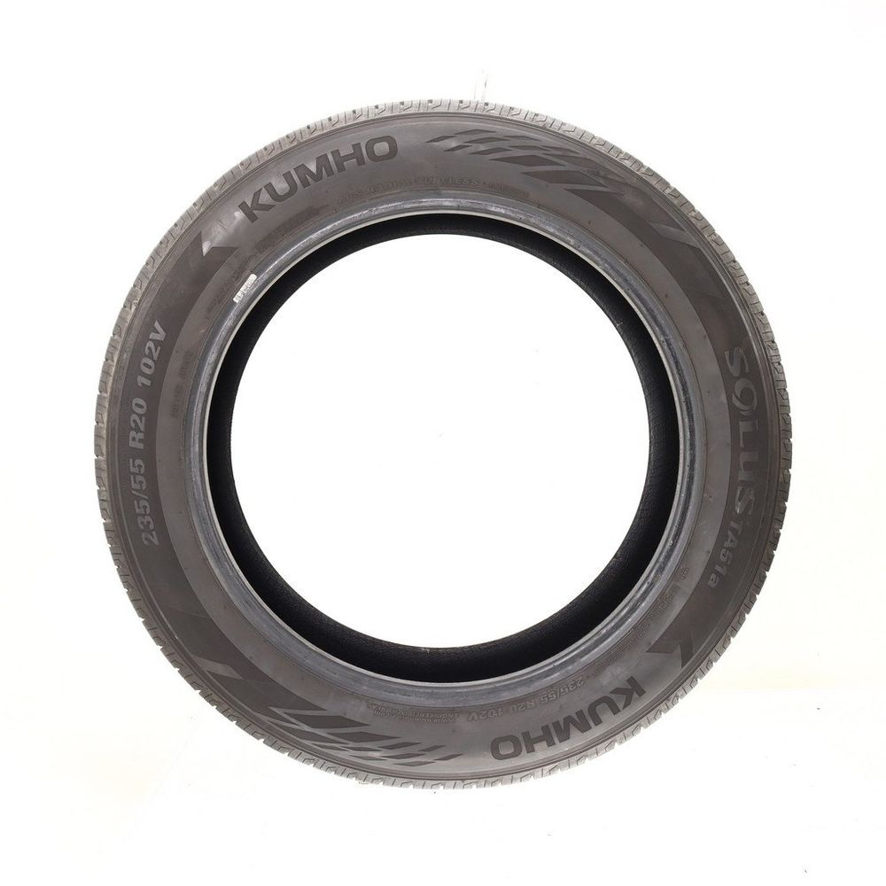Set of (4) Used 235/55R20 Kumho Solus TA51a 102V - 8-9.5/32 - Image 3