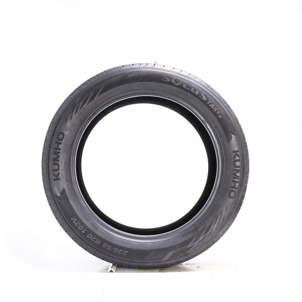Set of (4) Used 235/55R20 Kumho Solus TA51a 102V - 8-9.5/32 - Image 6