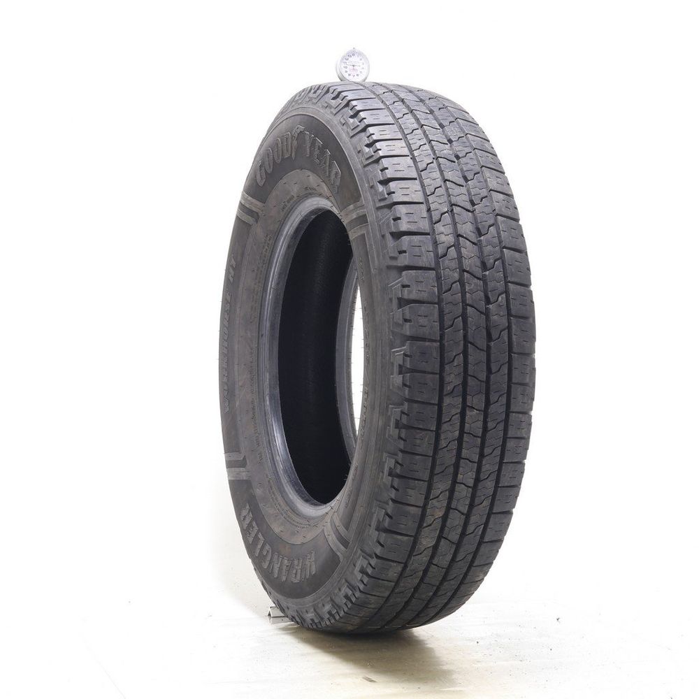 Set of (2) Used LT 235/80R17 Goodyear Wrangler Workhorse HT 120/117R E - 10.5/32 - Image 1