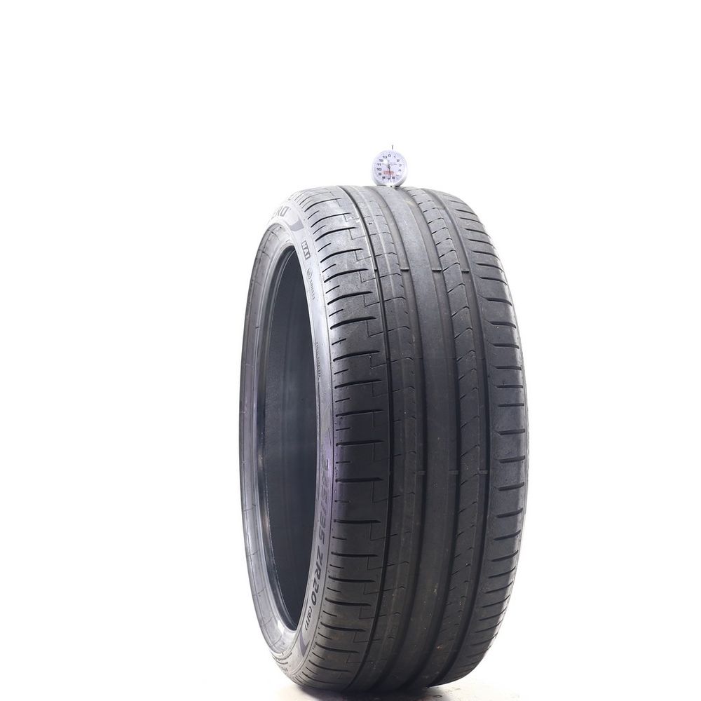 Set of (2) Used 245/35ZR20 Pirelli P Zero PZ4 NA1 91Y - 6-6.5/32 - Image 4