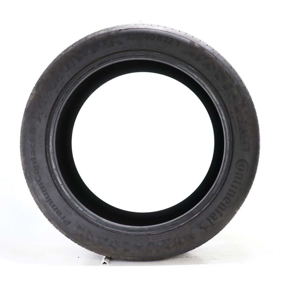 Set of (2) Used 325/40R22 Continental PremiumContact 6 MO-S ContiSilent 114Y - 9/32 - Image 3