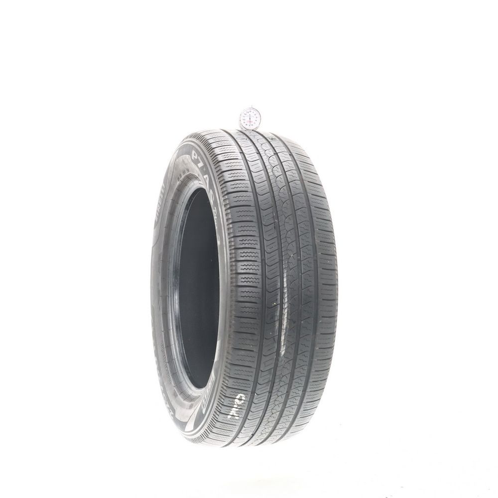 Set of (2) Used 225/60R17 Pirelli P7 AS Plus 3 99V - 6.5-8/32 - Image 1