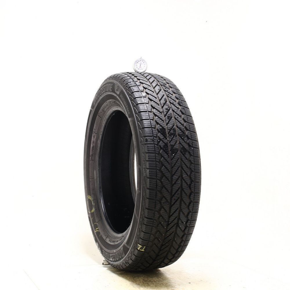 Set of (4) Used 215/65R17 Bridgestone WeatherPeak 99H - 7.5-8.5/32 - Image 1