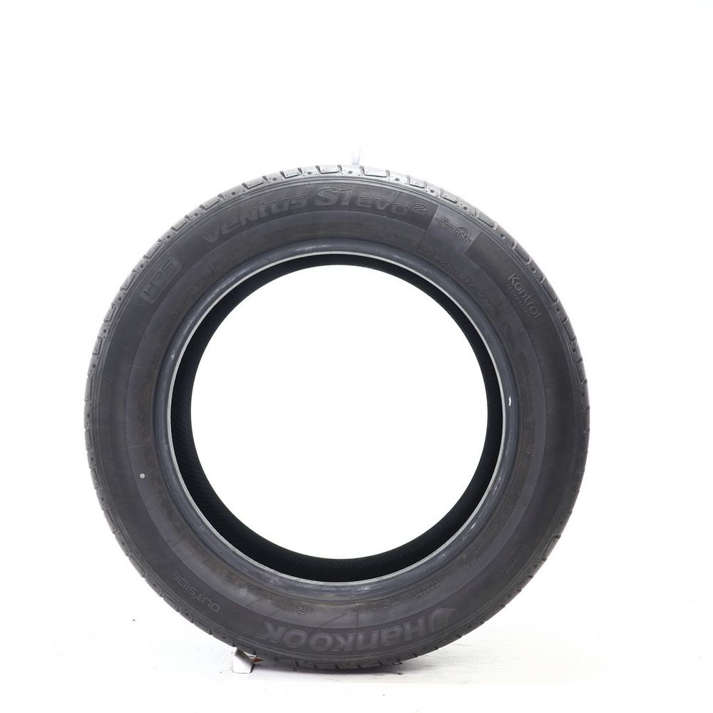 Set of (2) Used 225/55R17 Hankook Ventus S1 evo2 HRS 97W - 5.5-7/32 - Image 6
