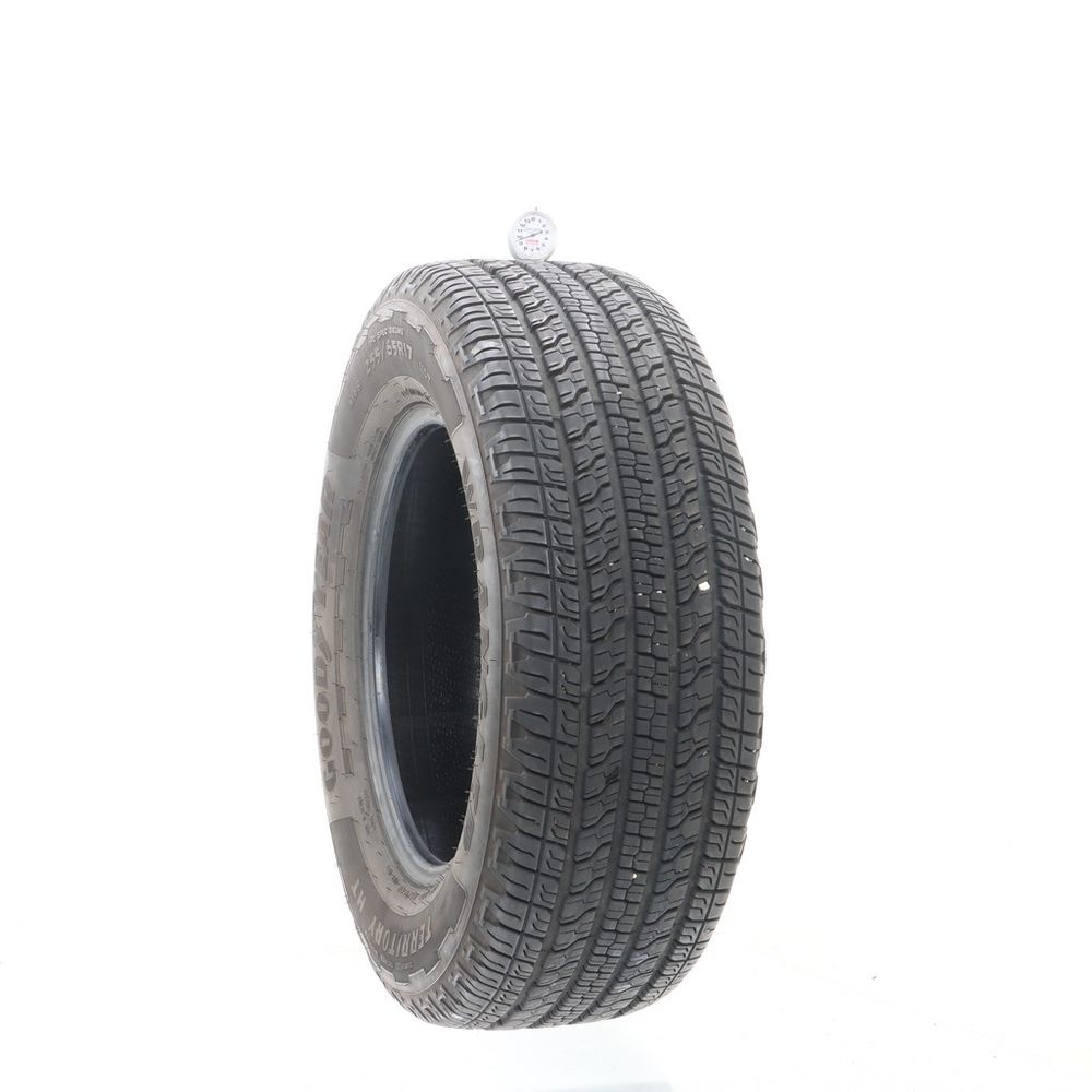 Set of (2) Used 255/65R17 Goodyear Wrangler Territory HT 110T - 9-9.5/32 - Image 4