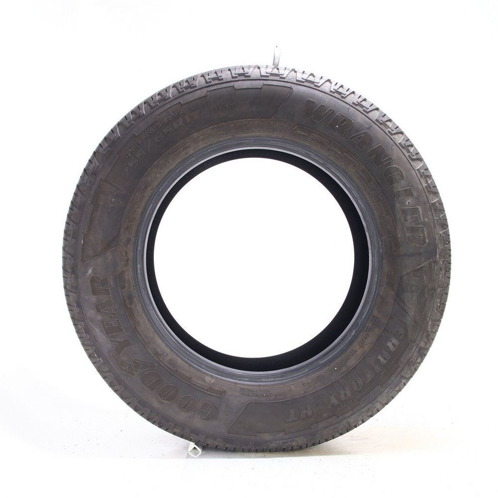 Set of (4) Used 255/65R17 Goodyear Wrangler Territory HT 110T - 8-9.5/32 - Image 6