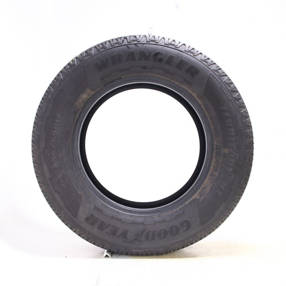 Set of (4) Used 255/65R17 Goodyear Wrangler Territory HT 110T - 8-9.5/32 - Image 9