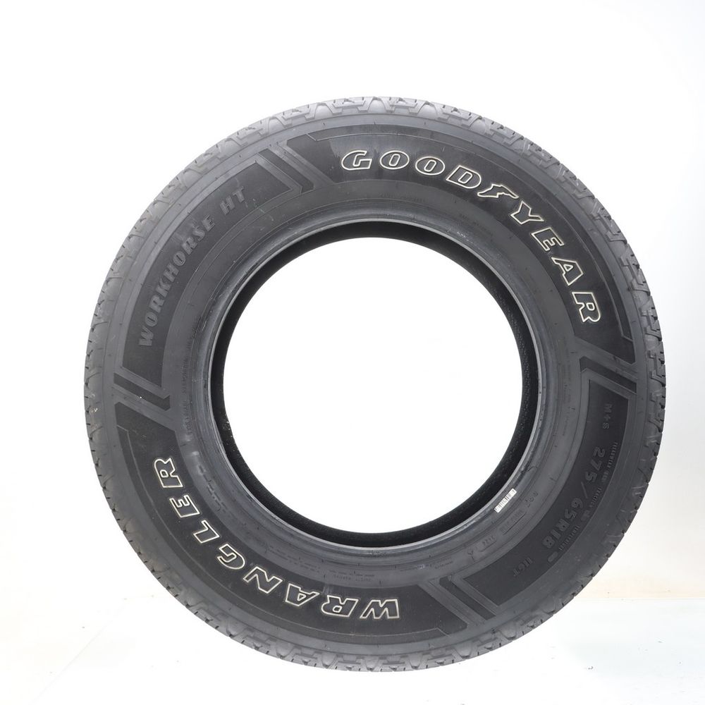 Set of (2) Driven Once 275/65R18 Goodyear Wrangler Workhorse HT 116T - 12/32 - Image 3