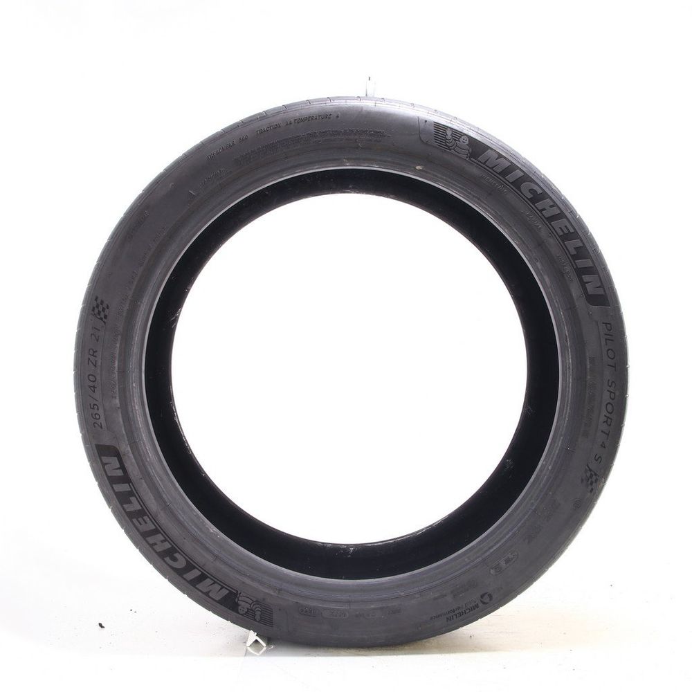 Set of (2) Used 265/40ZR21 Michelin Pilot Sport 4 S 105Y - 6-7/32 - Image 3