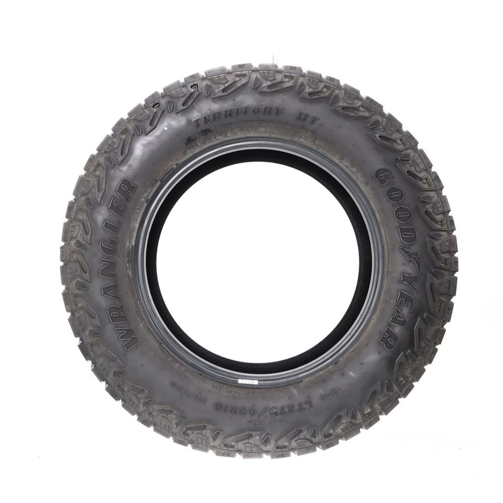 Set of (2) Used LT 275/65R18 Goodyear Wrangler Territory MT 113/110Q E - 11-12/32 - Image 3
