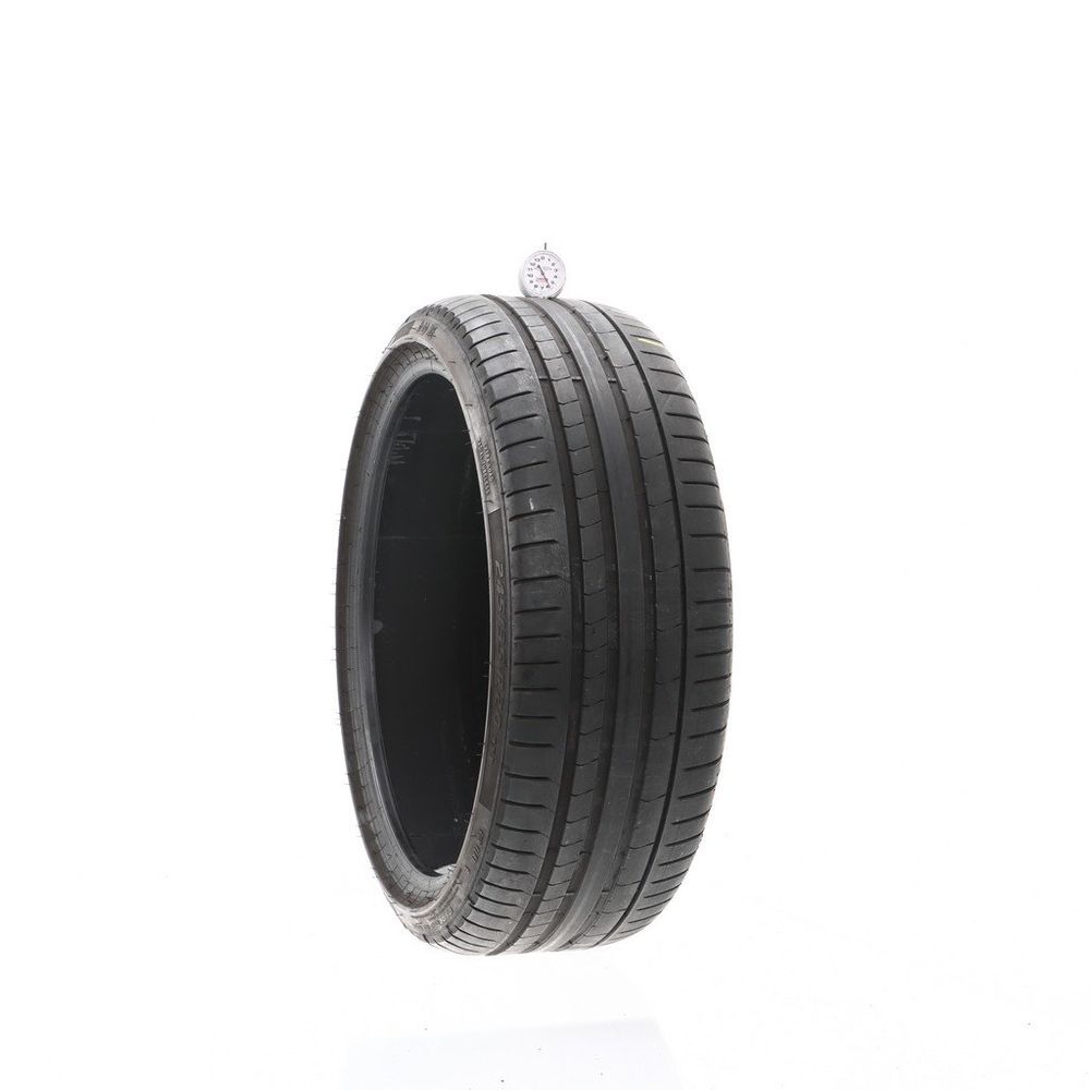 Set of (2) Used 245/35R20 Pirelli P Zero PZ4 MOE Run Flat 95Y - 5.5-6/32 - Image 1