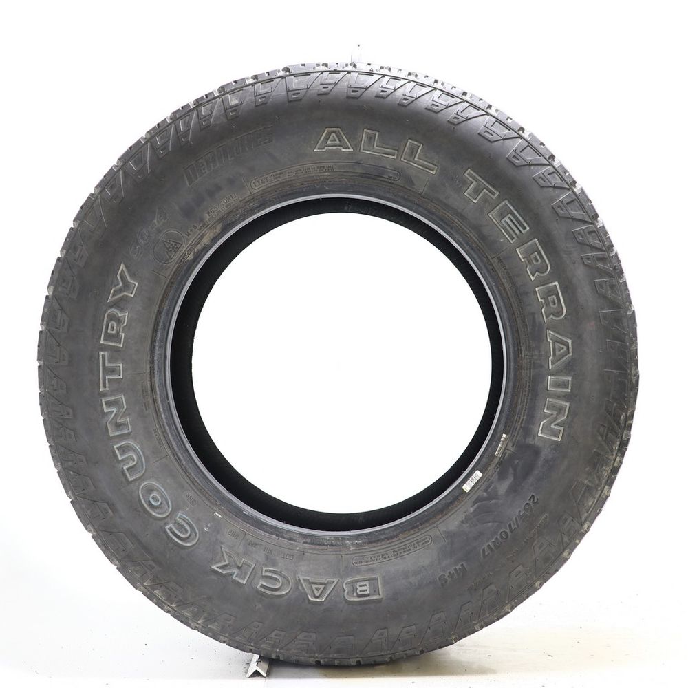 Set of (2) Used 265/70R17 DeanTires Back Country SQ-4 A/T 115T - 6.5-7/32 - Image 6