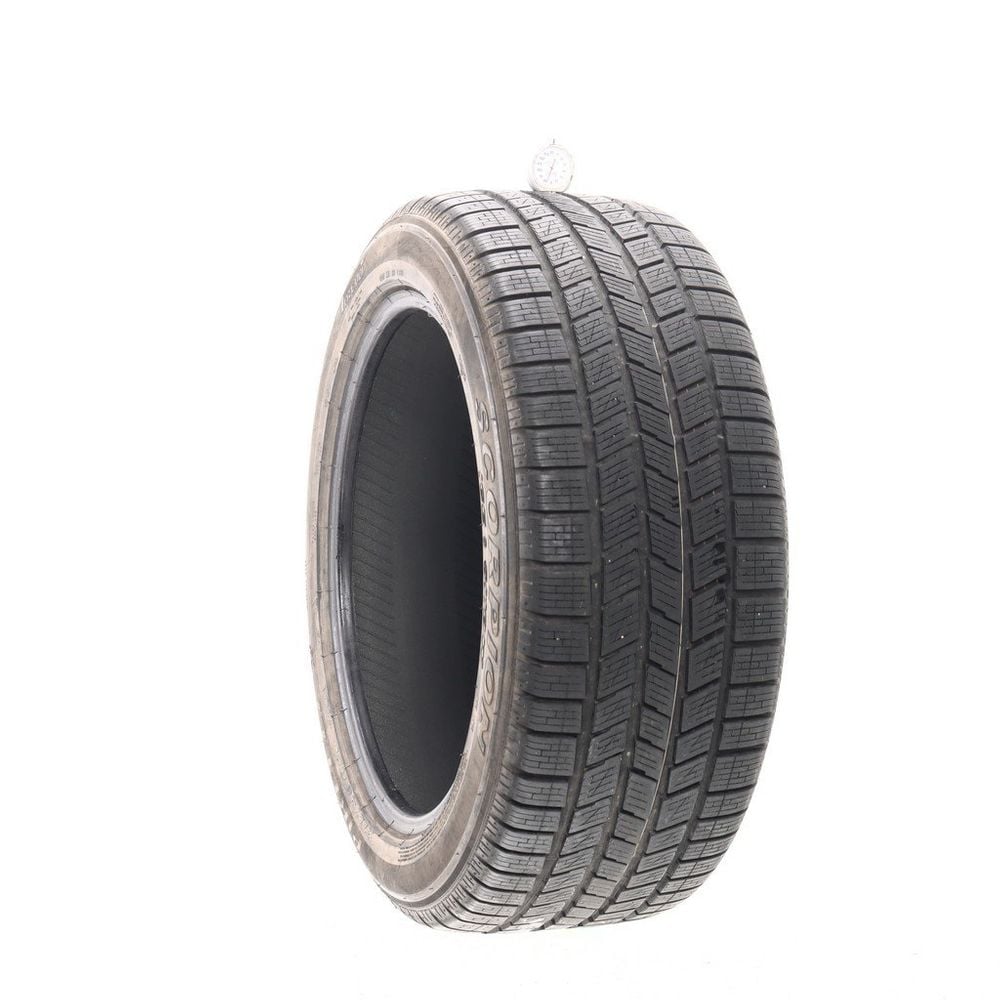 Set of (2) Used 275/45R20 Pirelli Scorpion Ice & Snow MO NO 110V - 7.5-8.5/32 - Image 1