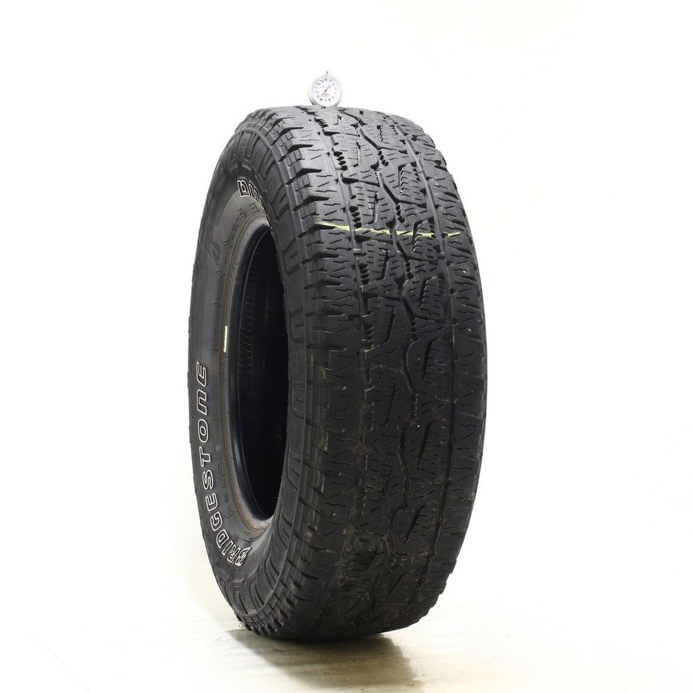 Set of (2) Used LT 265/70R17 Bridgestone Dueler A/T REVO 3 121/118S E - 8.5/32 - Image 1
