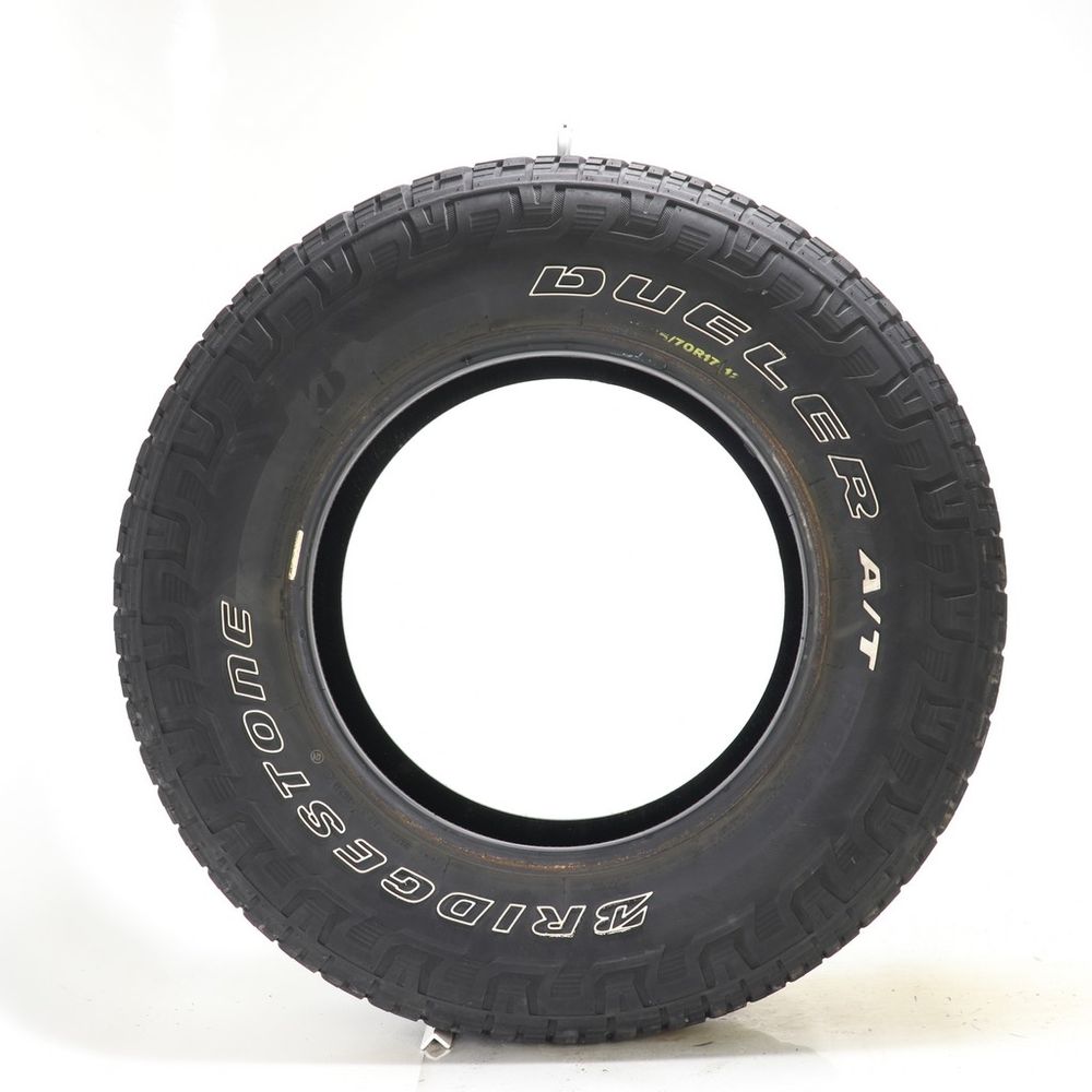 Set of (2) Used LT 265/70R17 Bridgestone Dueler A/T REVO 3 121/118S E - 8.5/32 - Image 3