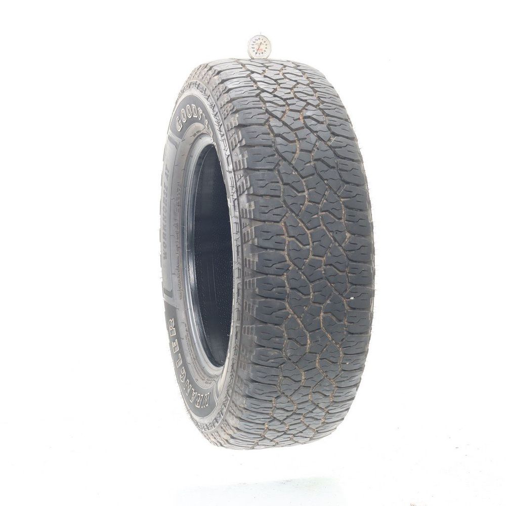 Set of (2) Used 275/65R18 Goodyear Wrangler Workhorse AT 116T - 8/32 - Image 1