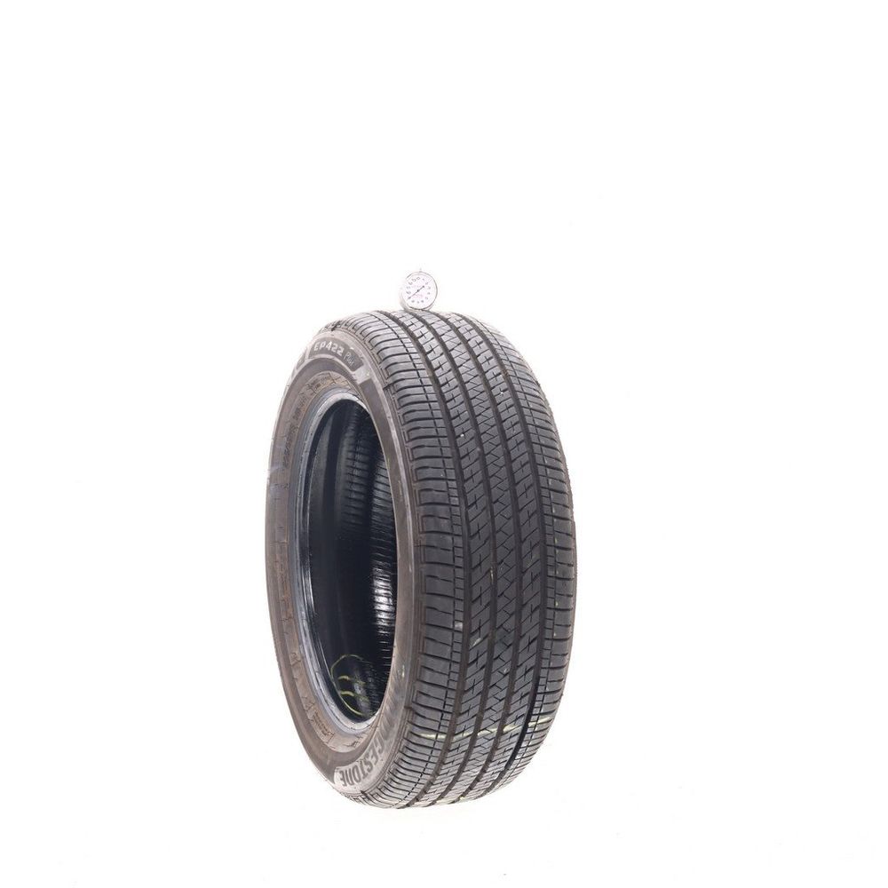 Set of (4) Used 205/55R16 Bridgestone Ecopia EP422 Plus 91H - 9-10/32 - Image 1