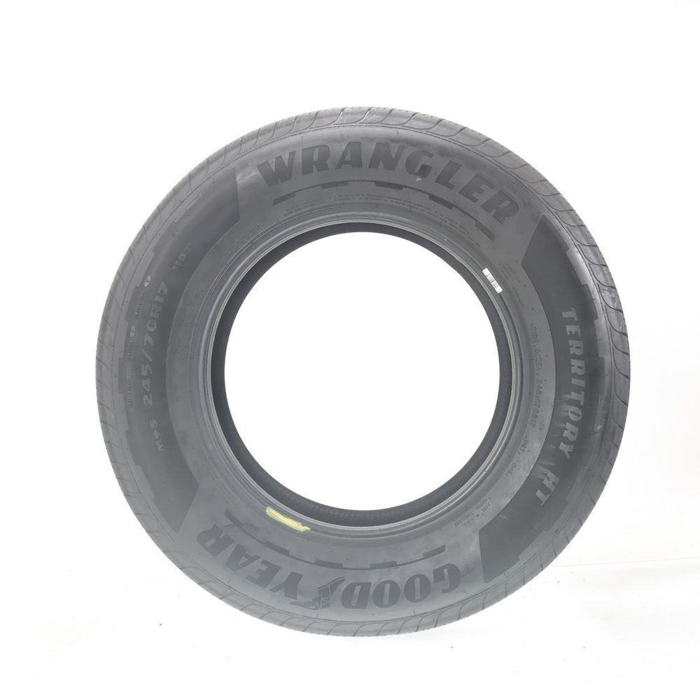 Set of (2) Driven Once 245/70R17 Goodyear Wrangler Territory HT 110T - 9.5/32 - Image 3