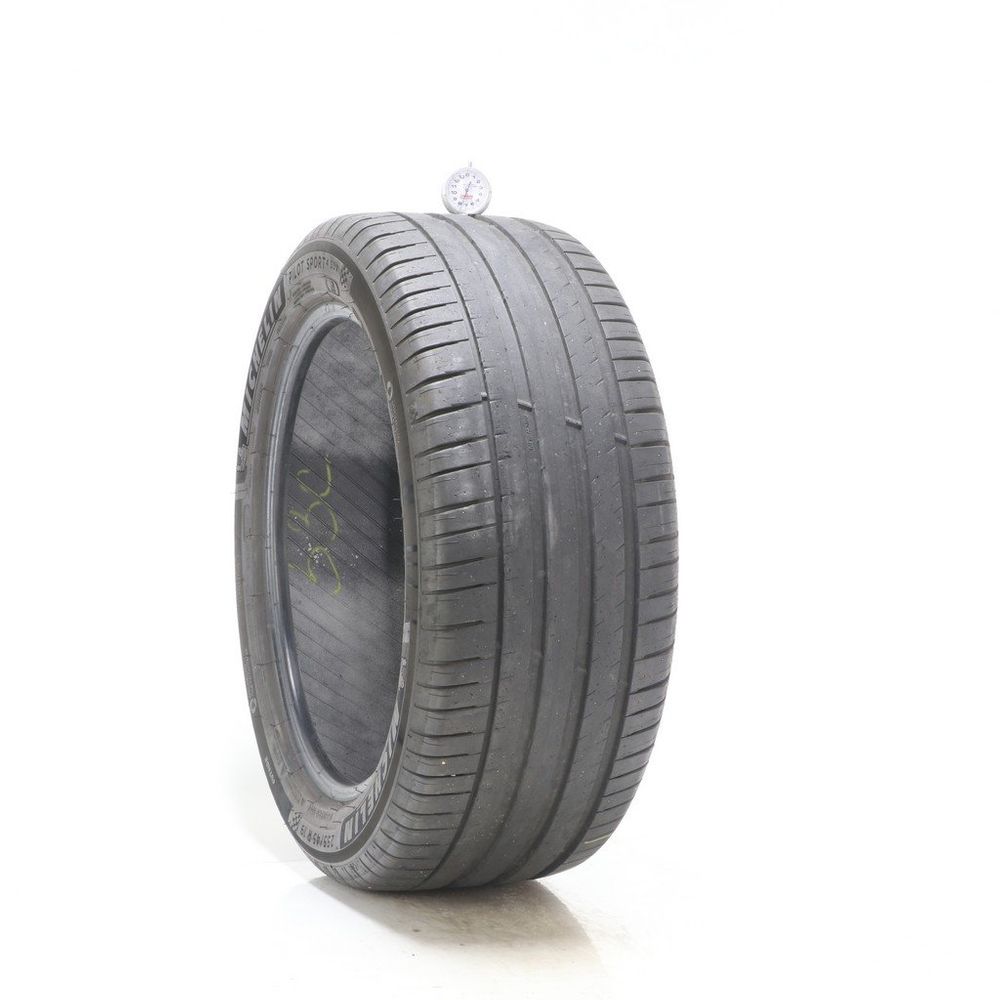 Set of (2) Used 255/45R19 Michelin Pilot Sport 4 SUV 100V - 7.5/32 - Image 1