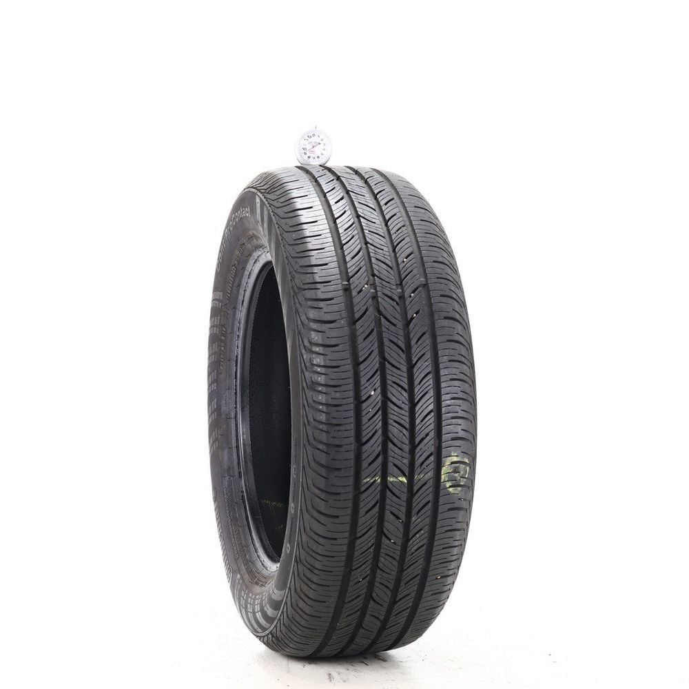 Set of (2) Used 215/60R16 Continental ContiProContact 94T - 9-10/32 - Image 1