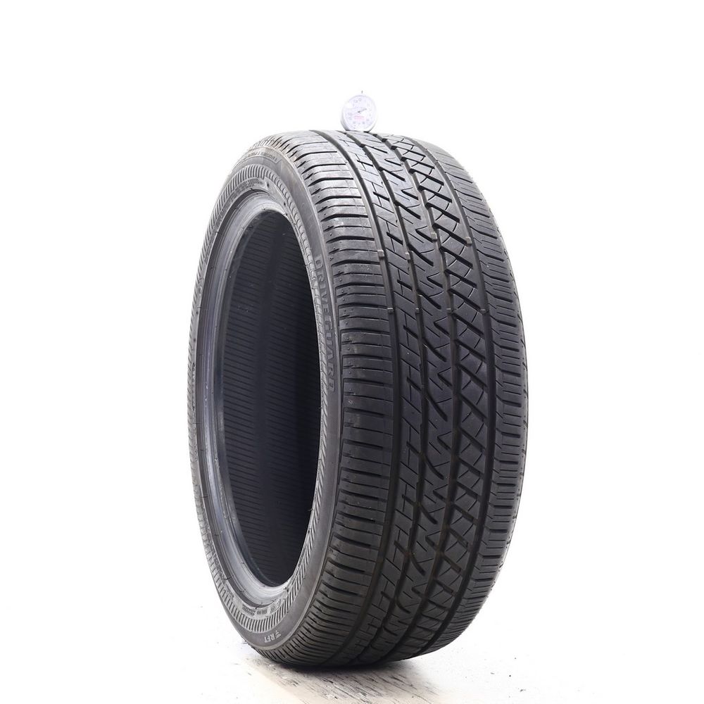 Set of (2) Used 245/45RF19 Bridgestone DriveGuard RFT 102W - 7.5-9/32 - Image 4