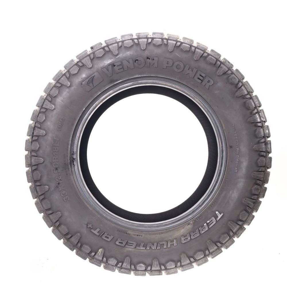 Used LT 33X12.5R18 Venom Power Terra Hunter R/T+ 118Q E - 7.5/32 - Image 3