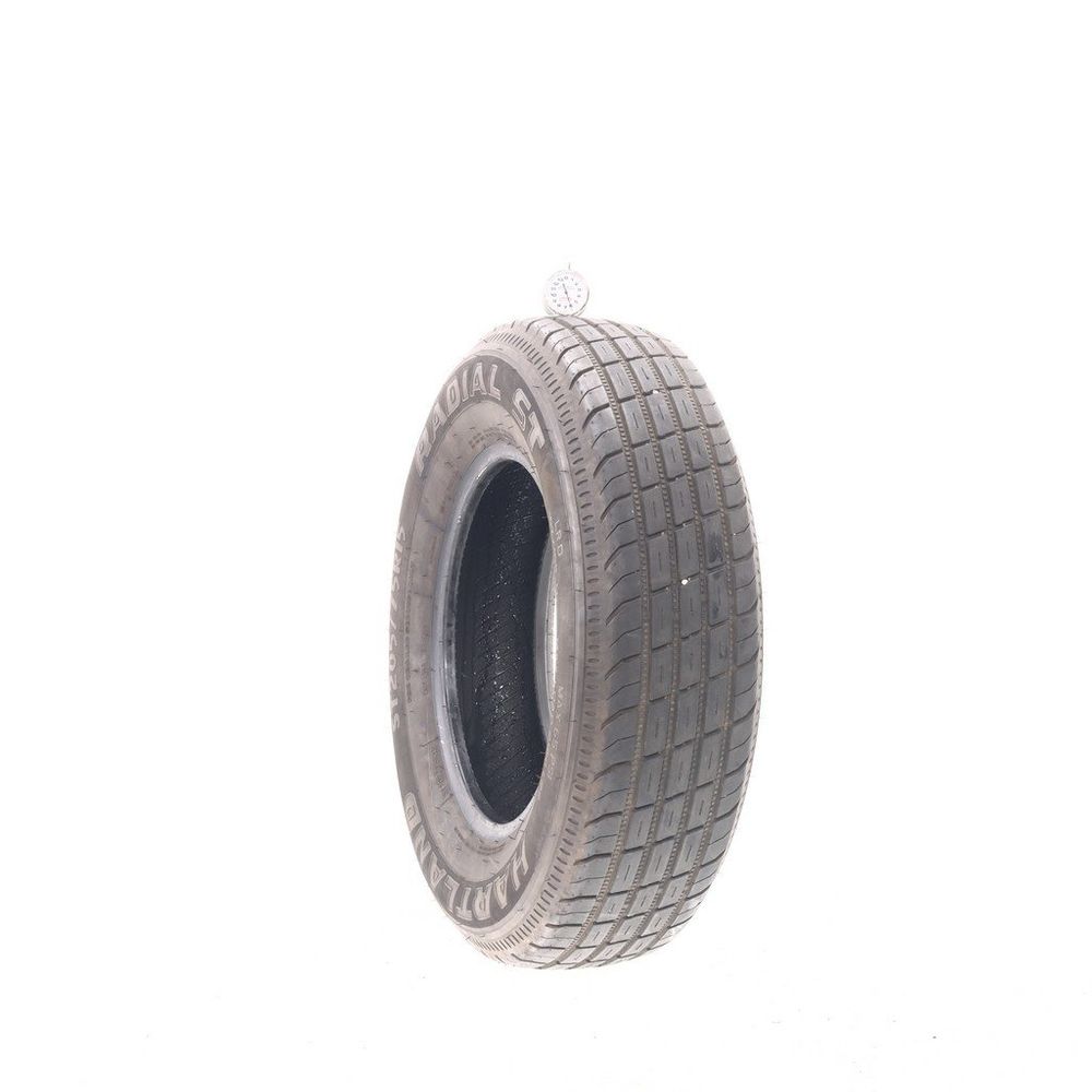 Set of (4) Used ST 205/75R15 Hartland Radial ST 107/102N E - 6-7/32 - Image 1