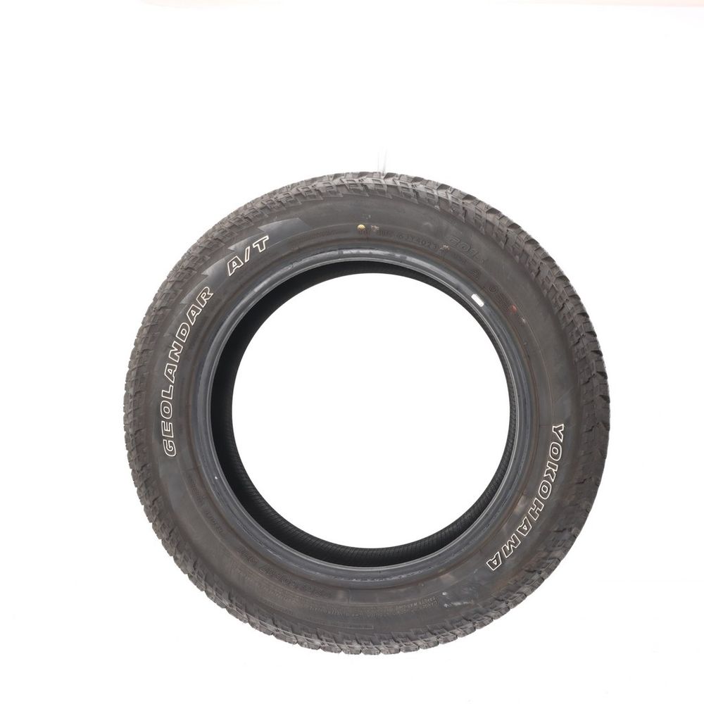 Set of (2) Used 225/60R17 Yokohama Geolandar A/T G015 99T - 10.5-11/32 - Image 3