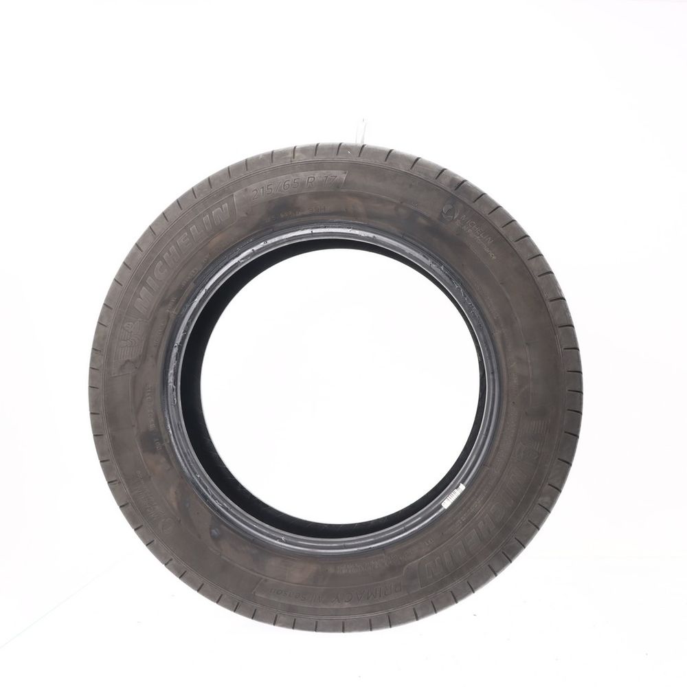 Set of (4) Used 215/65R17 Michelin Primacy All Season 99H - 6.5-8/32 - Image 3