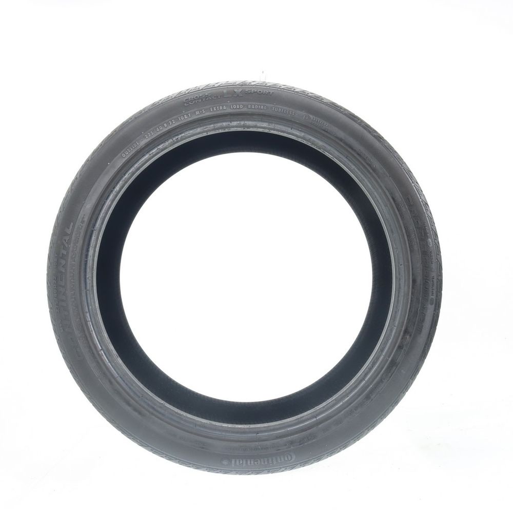 Used 275/40R22 Continental CrossContact LX Sport ContiSilent 108Y - 6.5/32 - Image 3