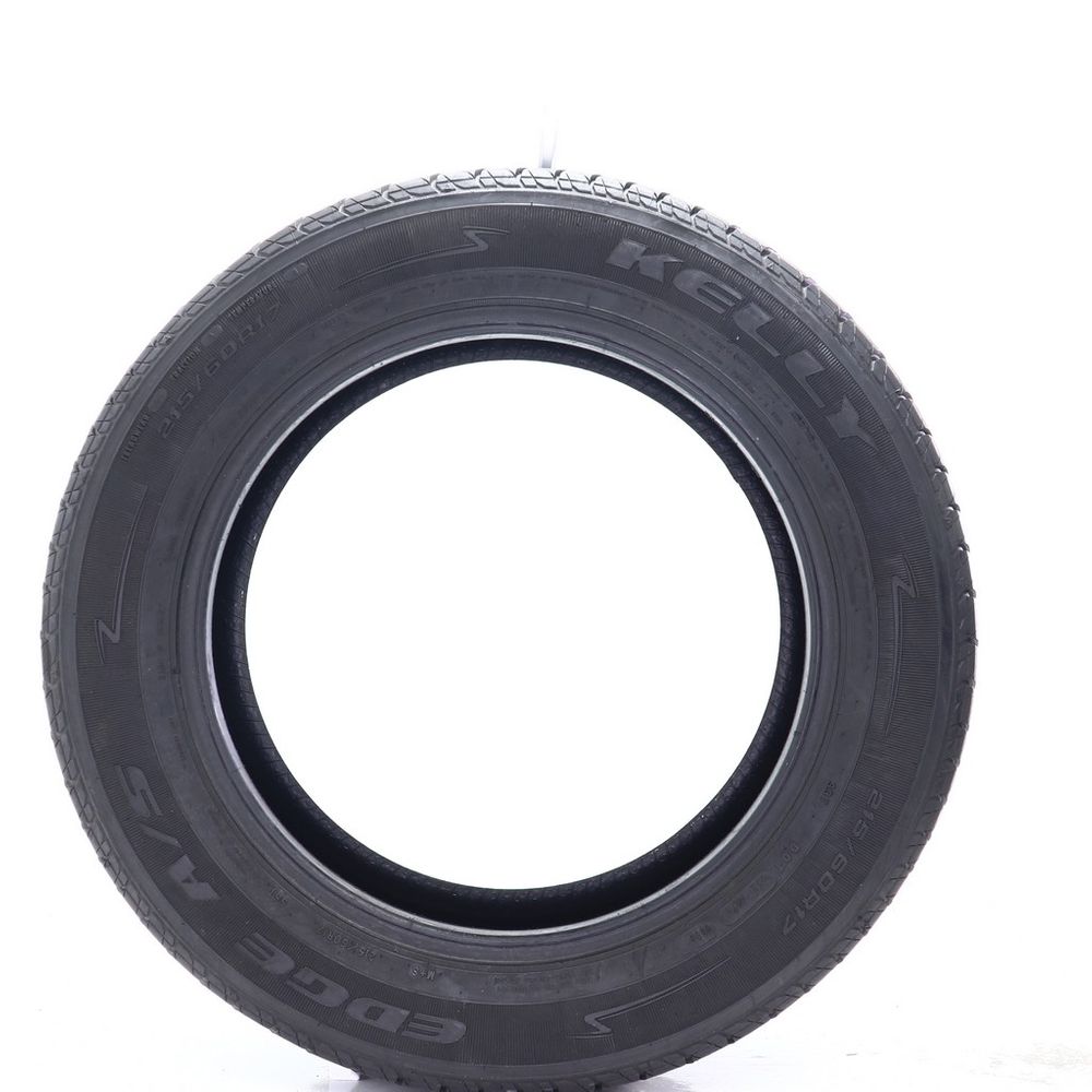 Set of (2) Used 215/60R17 Kelly Edge A/S 96T - 6-6.5/32 - Image 3