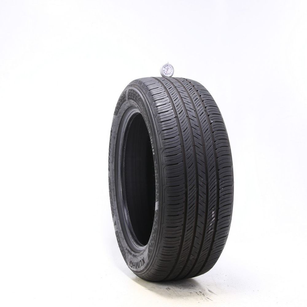 Set of (4) Used 245/55R19 Kumho Crugen HP71 103H - 7-8/32 - Image 1