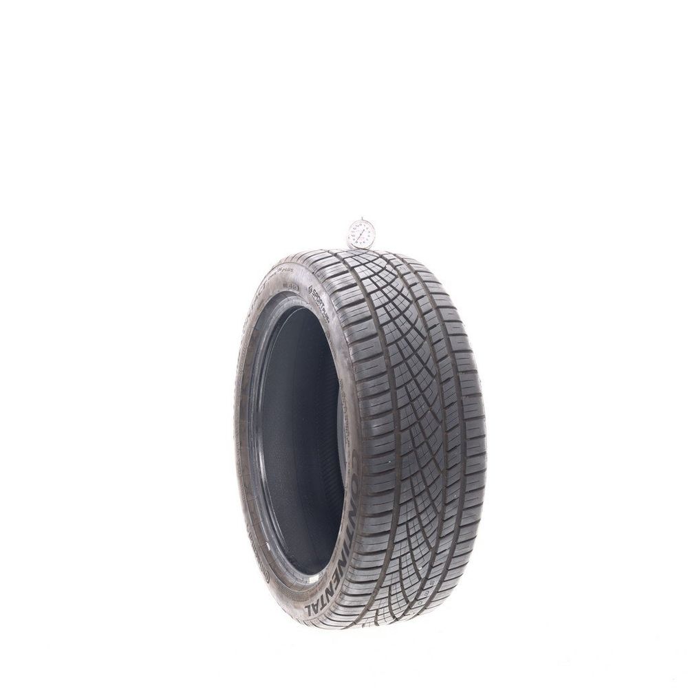 Set of (2) Used 215/45ZR17 Continental ExtremeContact DWS06 Plus 91W - 8/32 - Image 1