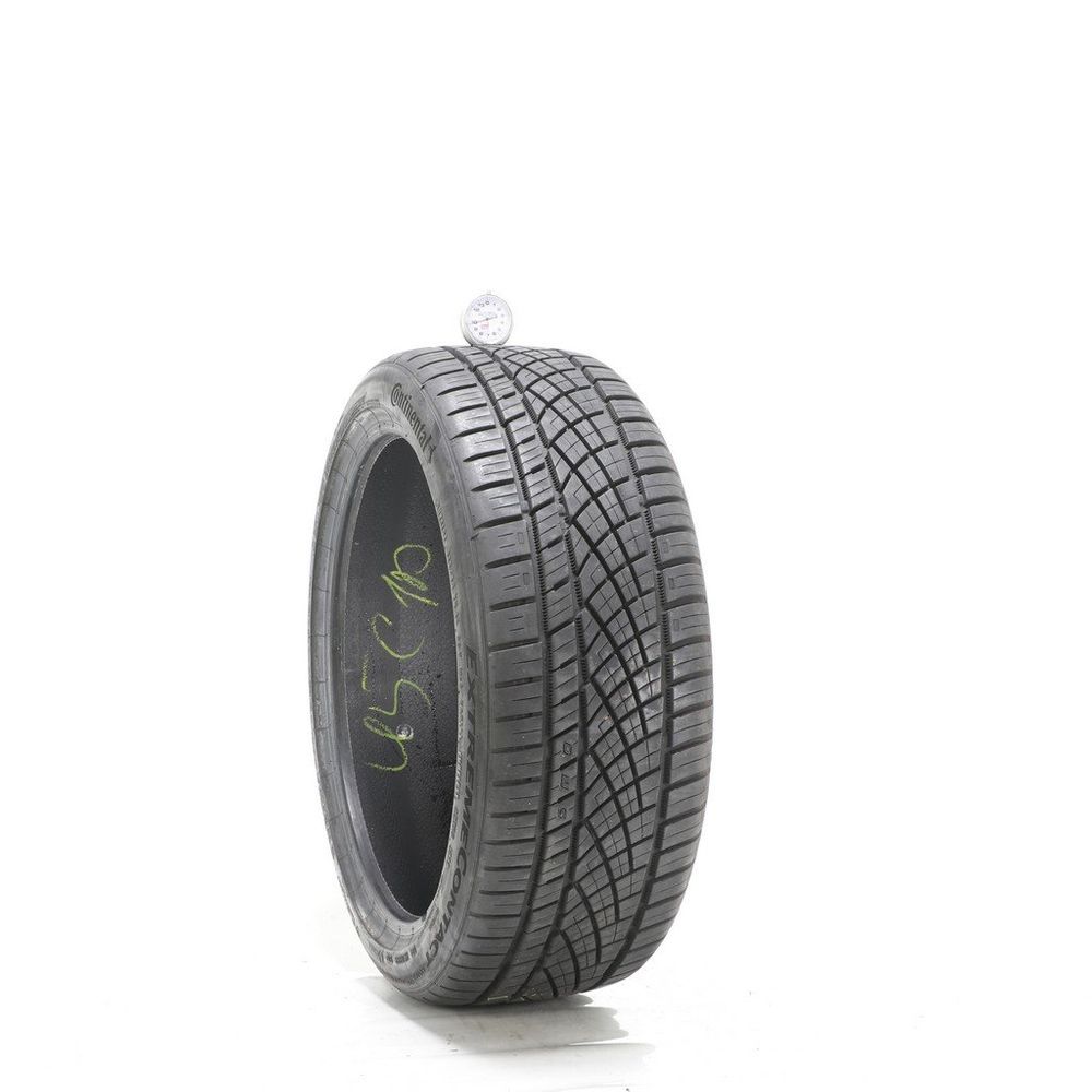 Set of (2) Used 215/40ZR18 Continental ExtremeContact DWS06 Plus 89Y - 9.5-10/32 - Image 1