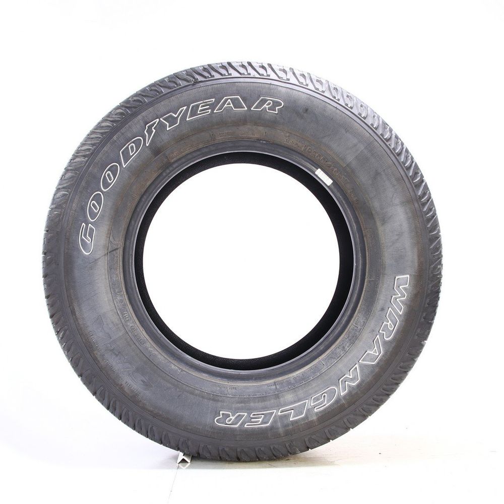 Set of (2) Driven Once 255/75R17 Goodyear Wrangler SR-A 113S - 11.5/32 - Image 3
