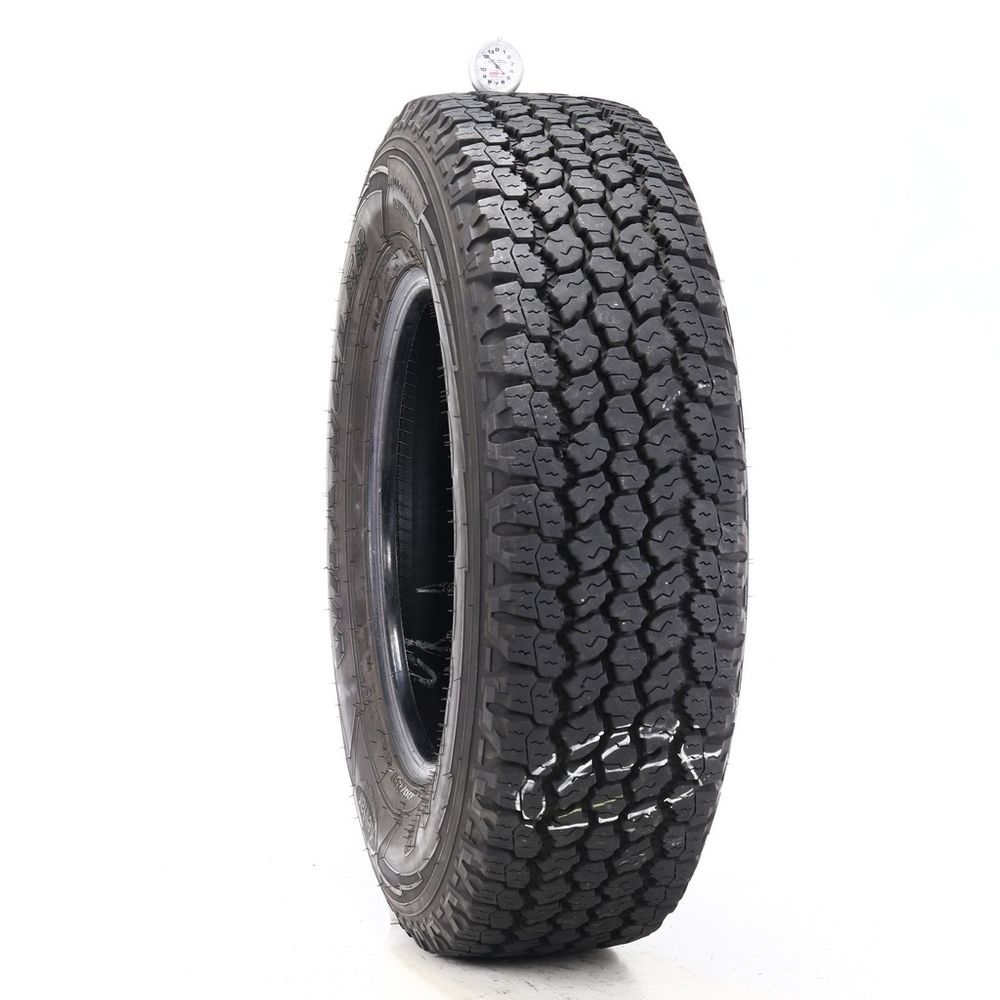 Set of (2) Used LT 245/75R17 Goodyear Wrangler All-Terrain Adventure Kevlar 121/118S E - 12-13/32 - Image 1