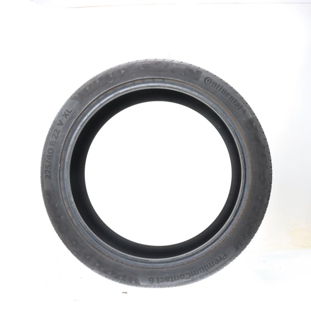 Set of (2) Used 275/40R22 Continental PremiumContact 6 ContiSeal 107V - 7.5-8.5/32 - Image 3