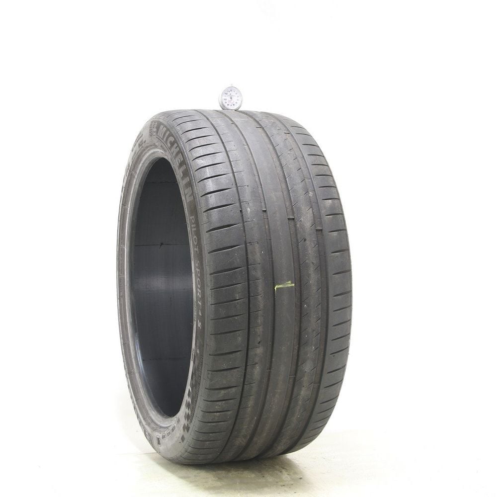 Set of (2) Used 295/35ZR21 Michelin Pilot Sport 4 S 107Y - 5.5-6/32 - Image 4