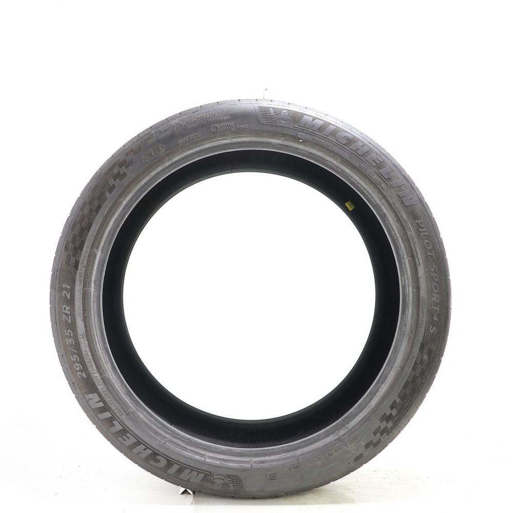Set of (2) Used 295/35ZR21 Michelin Pilot Sport 4 S 107Y - 5.5-6/32 - Image 6