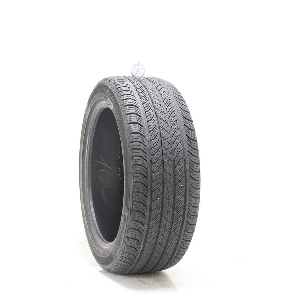 Set of (2) Used 245/45R19 Continental ProContact TX AO 102H - 8-9.5/32 - Image 1