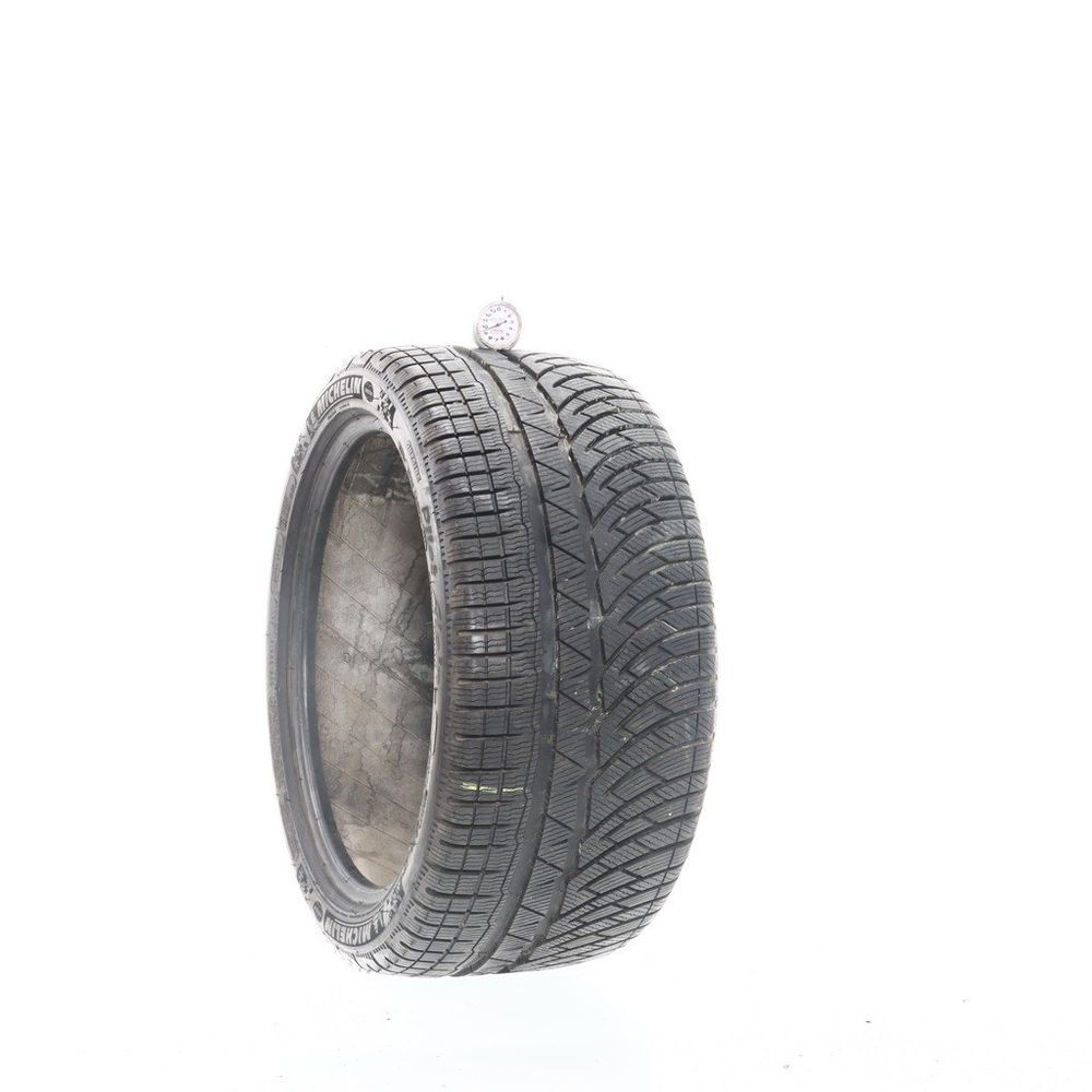 Set of (2) Used 255/35R18 Michelin Pilot Alpin PA4 94V - 9-9.5/32 - Image 4