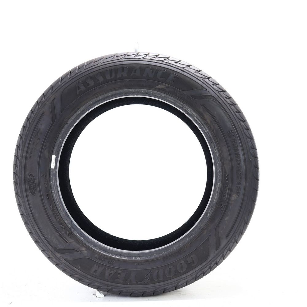 Set of (2) Used 255/55R18 Goodyear Assurance WeatherReady 109V - 9/32 - Image 3