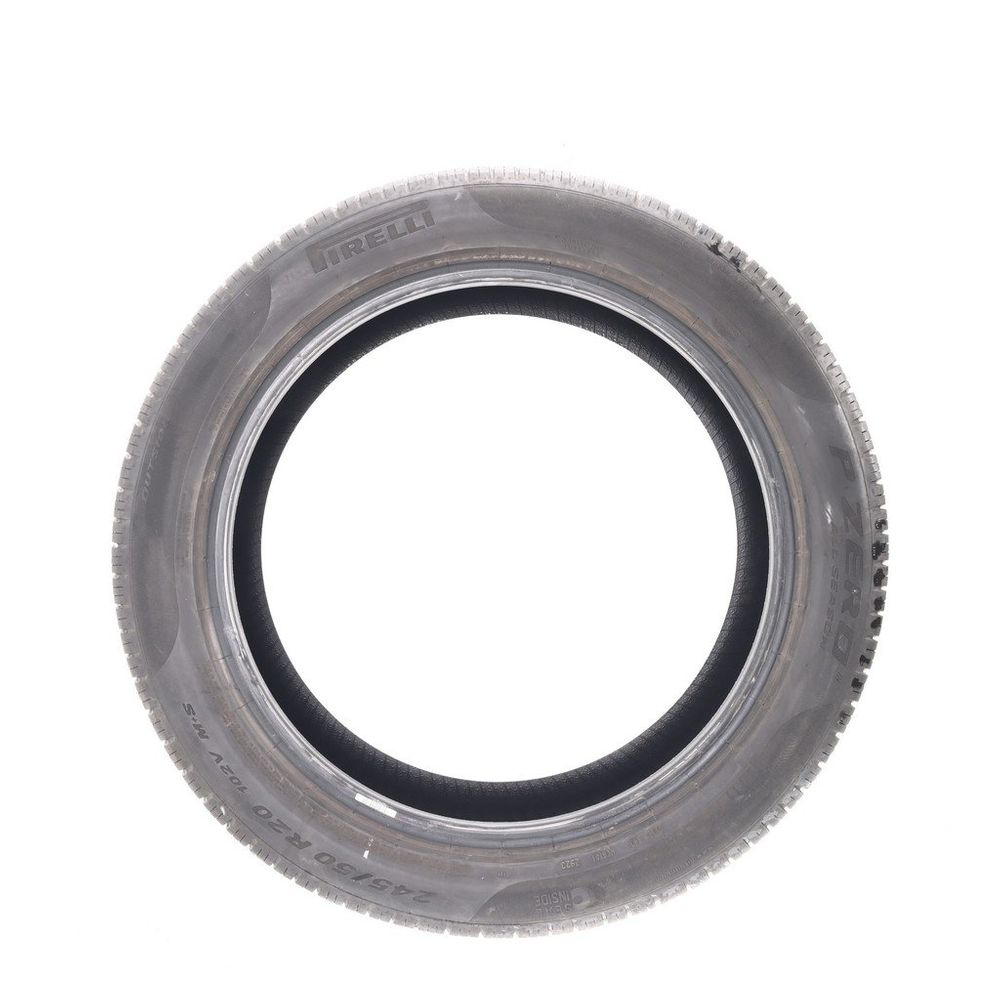 Set of (4) Used 245/50R20 Pirelli P Zero Seal Inside 102V - 8-8.5/32 - Image 3